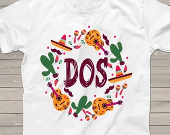 Dos shirt, taco twosday birthday shirt, taco shirt, kids birthday party, twosday shirt, uno birthday, shirts for family