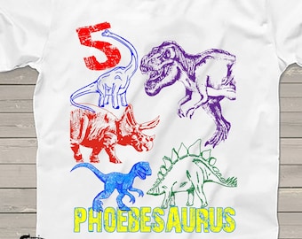 Dinosaur birthday shirt, dinosaur shirt