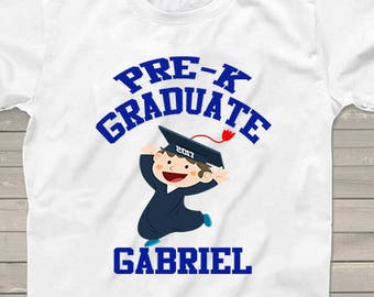 Pre-K Graduate shirt for boys graduation Class of 2017 Kindergarten shirts 2029 Pre-Kinder, Preschool School shirts Last Day of School gift