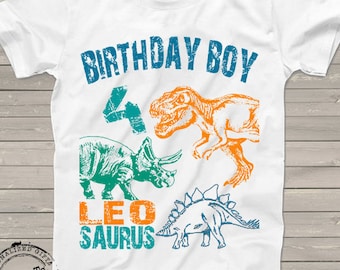 Dinosaur birthday shirt, dinosaur shirt