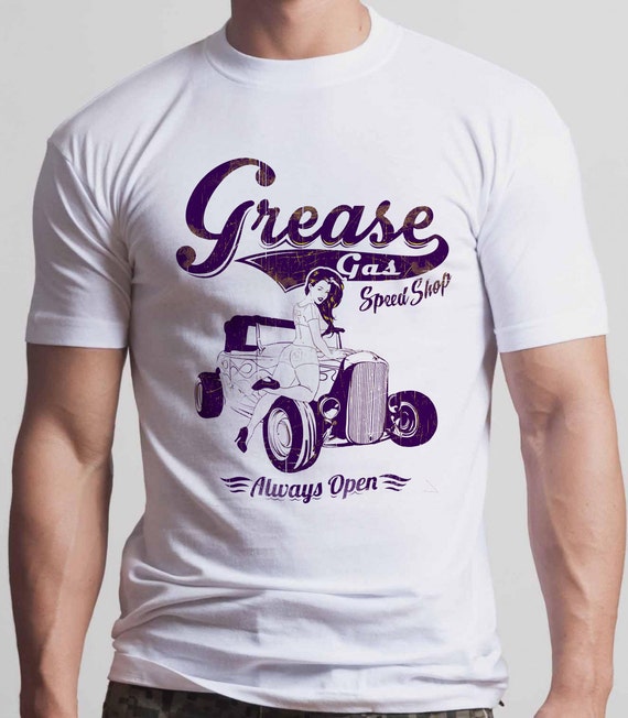 Car show shirt, Grease monkey, vintage car shirt Il_570xn