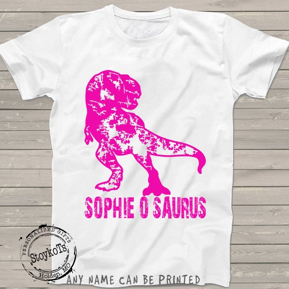 Girls Dinosaur Birthday shirt Il_570xn