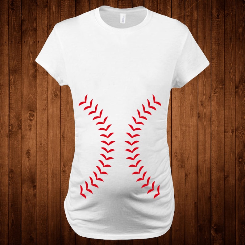 Maternity shirts baseball team shirt funny Mothers day gift Etsy