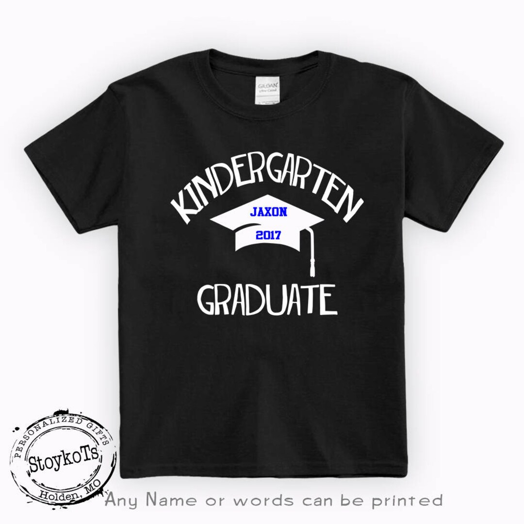 Kindergarten Graduate Shirt Pre-k Graduation Class of 2018 Shirts 2030 ...