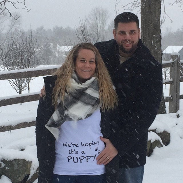 Were Hoping Its a Puppy Shirt Etsy Canada