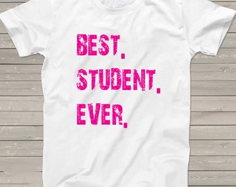 1st First day of School 2nd grade preK Kindergarten shirt Personalized funny Back to School Girls T-Shirt one of a kind Best Student Ever