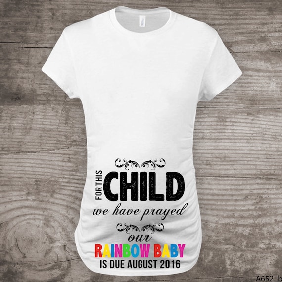 rainbow maternity top