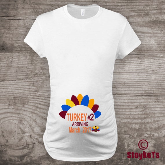 Pregnancy turkey shirt Clearance
