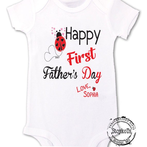 Lady Bug Baby Clothes Daddys Girl Love Bug Baby Girl outfit Baby Girl Clothes
