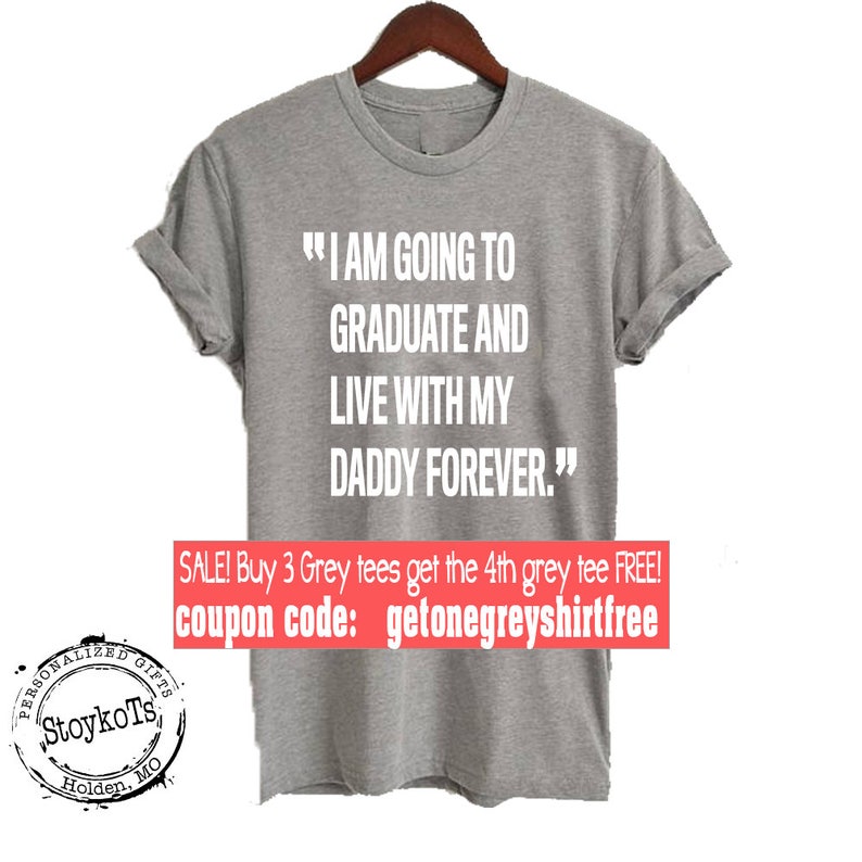 Funny Graduation Shirts I Am Going to Graduate and Live With Etsy