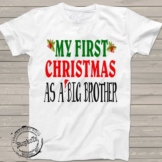 my first christmas shirt boy