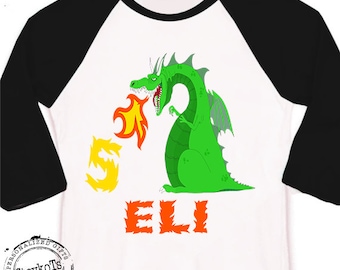 Dragon birthday shirt, gift for kids, dragon slayer
