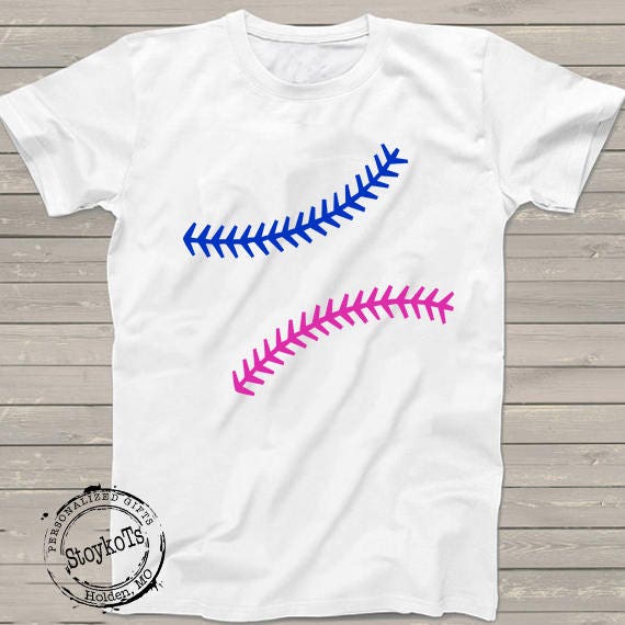 Baseball shirts team pink or blue, gender reveal shirt, Pregnancy Announcement, Maternity shirt Il_570xn
