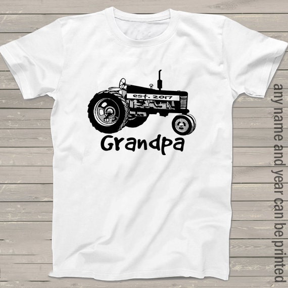 Download Fathers Day Tractor shirt for Grandpa Christmas gift ideas ...