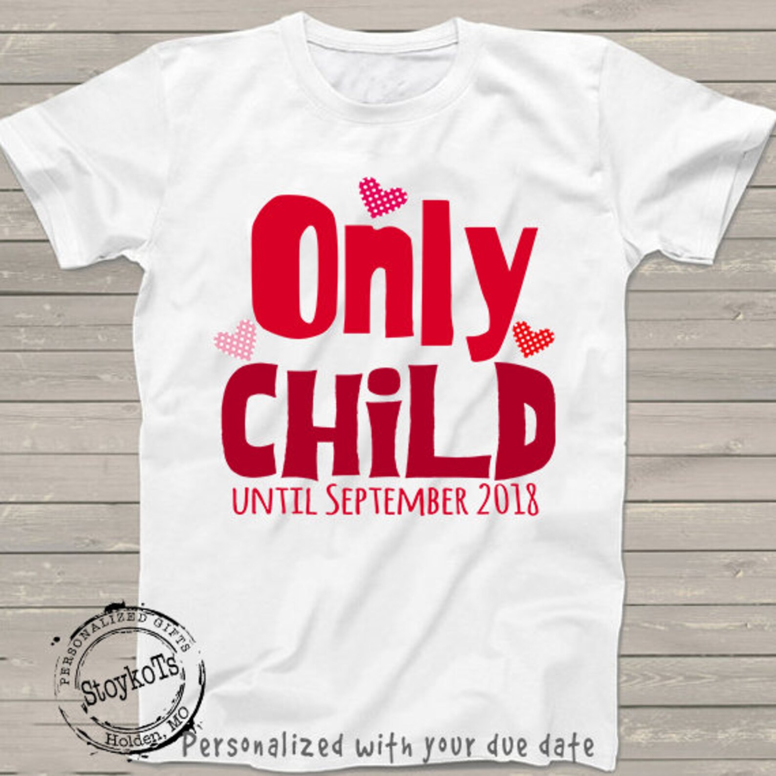 Valentines Day Pregnancy Announcement shirt for kids boys | Etsy