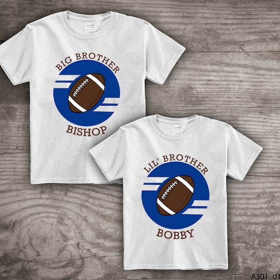 Personalized Football tshirt for kids Sports birthday themed Big