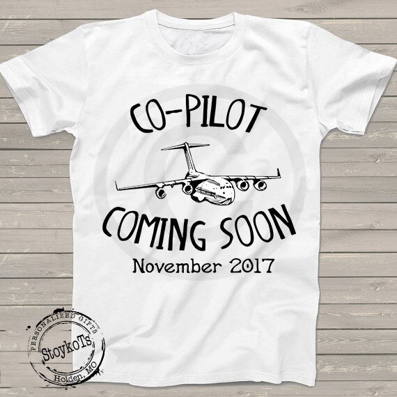 Co Pilot Shirt Coming Soon Airforce Baby Pregnancy Announcement Co
