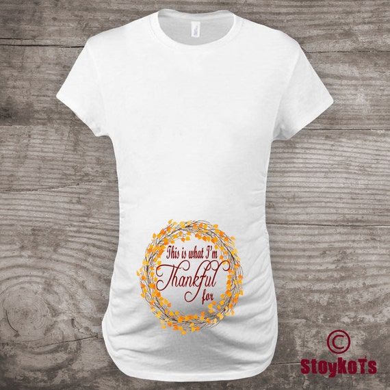 Thanksgiving shirt, "This is what I'm Thankful for" Il_570xn