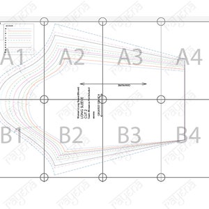 Basic Woven Long Sleeve Pattern, size XS-6X, long sleeve pattern, basic sleeve pdf, sleeve pattern pdf, long sleeve, sleeve pattern pdf image 9