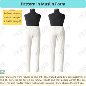 Men's Tights Leggings Sewing Pattern: Activewear, Dance, Cosplay Meggings (XS–6X) (PDF Pattern) image 5