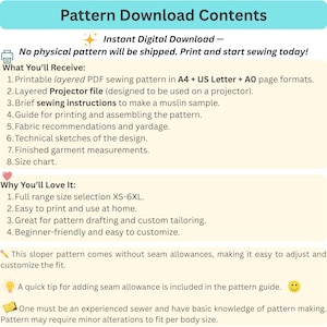Men's Tights Leggings Sewing Pattern: Activewear, Dance, Cosplay Meggings (XS–6X) (PDF Pattern) image 3