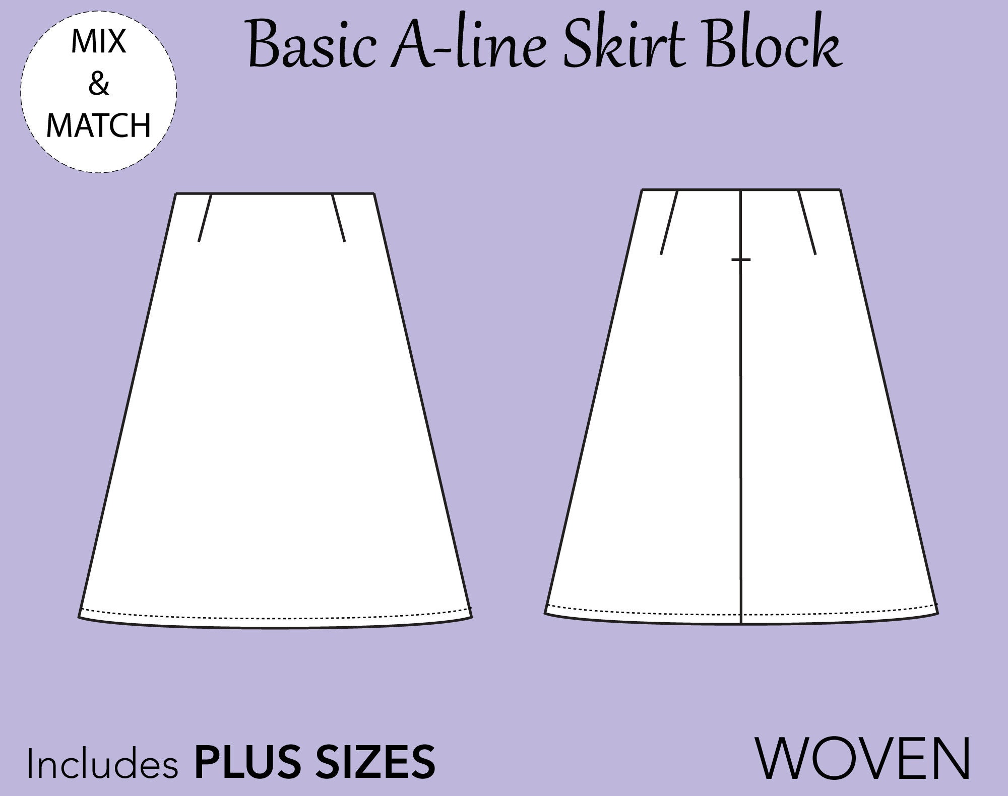 A Line Skirt Pattern | lupon.gov.ph