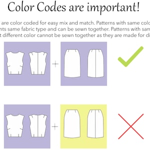 Basic Woven Long Sleeve Pattern, size XS-6X, long sleeve pattern, basic sleeve pdf, sleeve pattern pdf, long sleeve, sleeve pattern pdf image 5