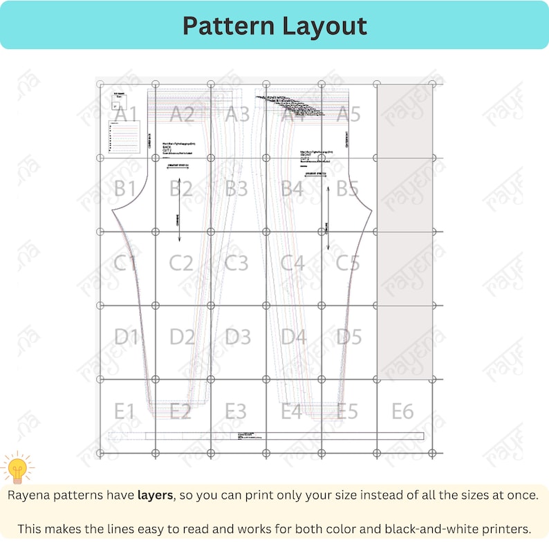 Men's Tights Leggings Sewing Pattern: Activewear, Dance, Cosplay Meggings (XS–6X) (PDF Pattern) image 8