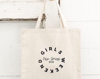 Mountain Vacation Tote Bag Girls Getaway Girls Trip