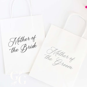 Mother of the Bride Gift Bag-Mother of the Groom Gift Bag-Father of the Bride Gift Bag-Father of the Groom Gift Bag-Personalized Gift Bag-