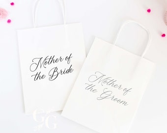 Mother of the Bride Gift Bag-Mother of the Groom Gift Bag-Father of the Bride Gift Bag-Father of the Groom Gift Bag-Personalized Gift Bag-