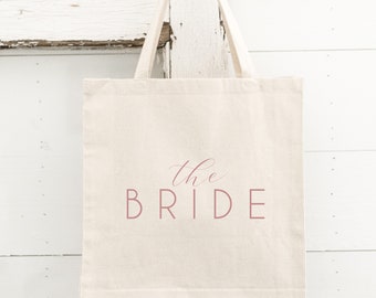 The Bride Tote - Mrs Tote - Bride Gift - Bride Bag - Bachelorette Party Tote - Bride Tote Bag - Bridal Shower Gift - Wedding Tote