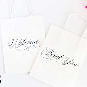 Welcome Gift Bag - Custom Gift Bag-Wedding Weekend Gift Bag-Welcome Party Bag-Out of Town Guest Bag - Personalized Bag- Wedding Gift Bag