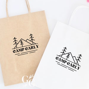 Camp Bachelorette Gift Bag-Camp Bachelorette Party-Gift Bag-Mountain Bachelorette Party-Personalized Gift Bag-Camping Bachelorette Party