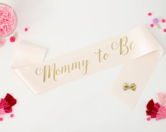 Mamá para ser faja en fuente #3- Faja de mamá personalizada - Mamá para ser - Faja de nueva mamá - Faja de baby shower - Faja de revelación de género