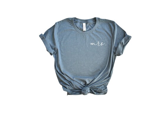 Mrs. Shirt - New Mrs. Shirt - Mrs Shirt - Honeymoon Shirt - Wedding Shirt - Bachelorette Shirt - Bride Gift - Just Married - Newlywed Shirt