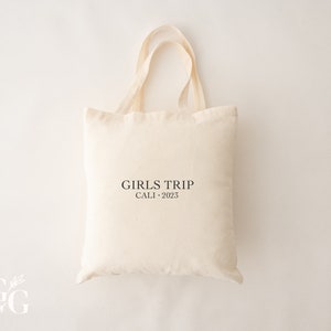 Girls Trip Tote Bag - Girls Getaway - Personalized Tote Bag - Girls Trip - Girls Trip Bag - Girls Trip Favors - Girls Weekend