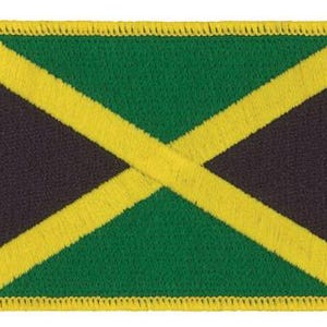 Vintage Jamaica Flag Patch
