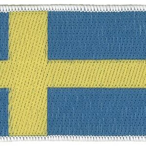 Sveriges flagga vintagemärke