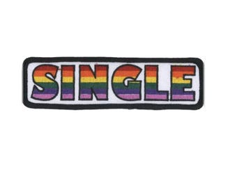 LGBT-single met zwarte patch