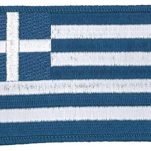 Vintage Greece Flag Patch