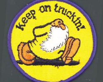 Keep on Trucking! VINTAGE PATCH