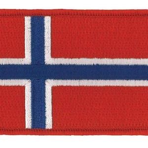 Vintage Norway Flag Patch