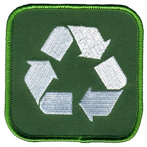 Vintage Recycle Patch
