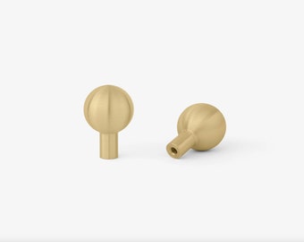 Polk / Small Knob / Brass