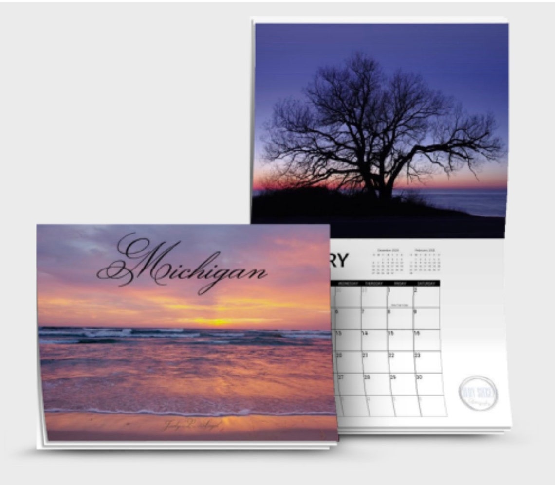 2021 Calendar of Michigan | Etsy