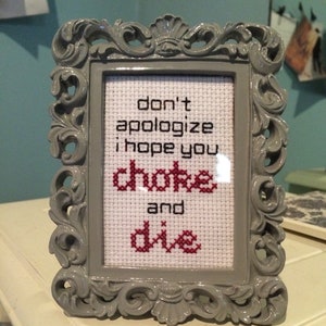 Seventy Times 7 by Brand New cross-stitch pattern