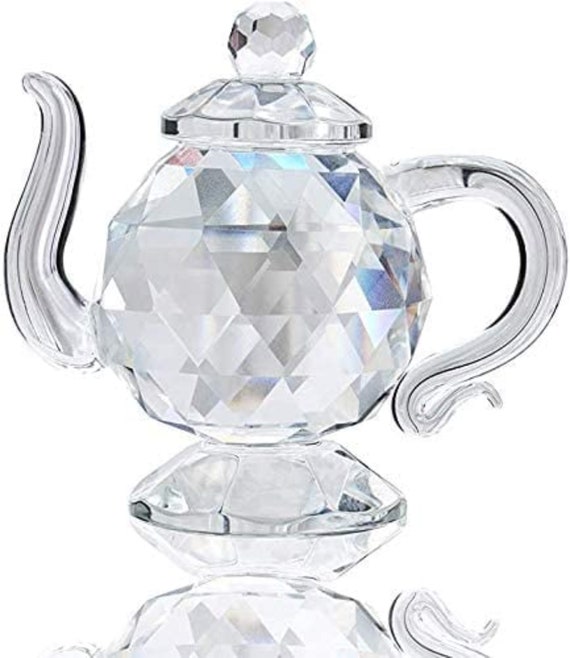 Vintage Style Traditional Glass Teapot Designed Collectible Etsy