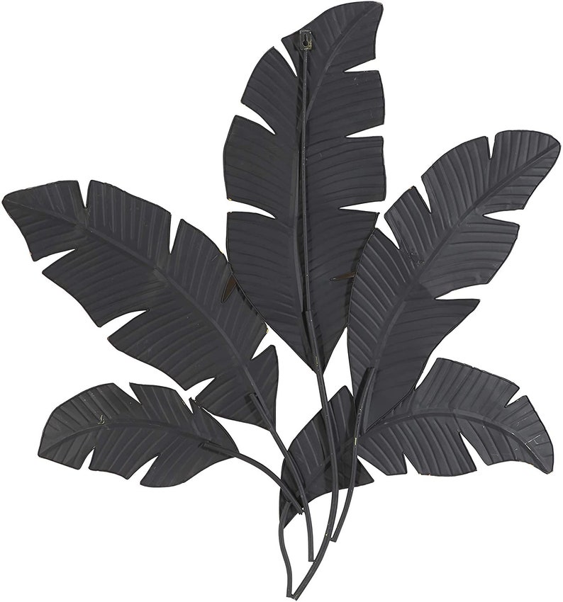 Rustic Metal Palm Leaf Wall Decor Etsy
