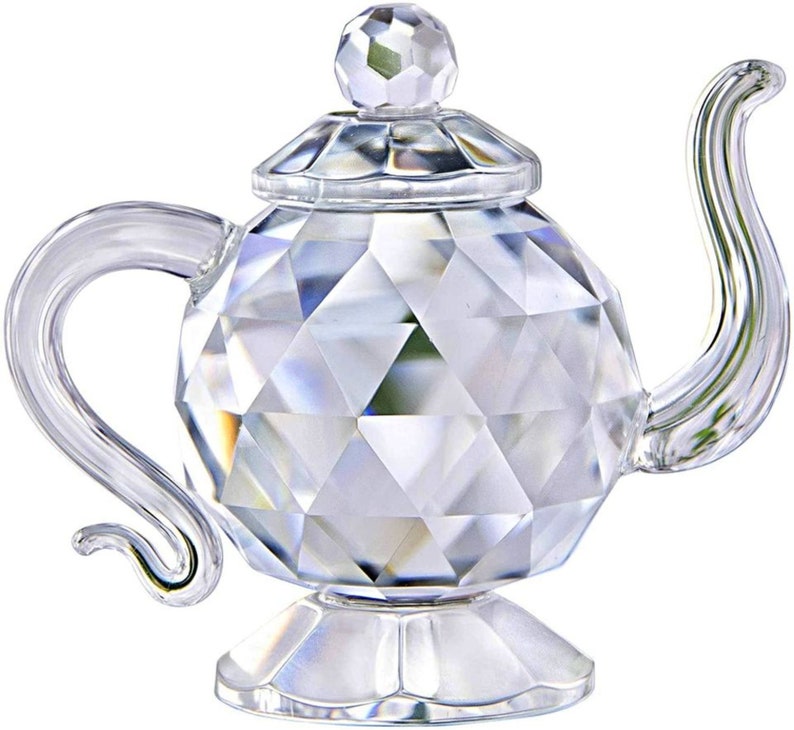 Vintage Style Traditional Glass Teapot Designed Collectible Etsy